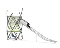 Игровая канатная башня с горкой Шелби арт. SHLP-01.11