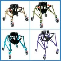 Опоры-ходунки ортопедические регулируемые по высоте на 4-х колесах Мега-Оптим Мега-900/910/920