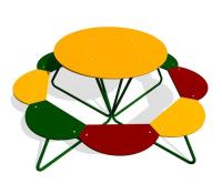 Детский столик «Солнышко» Zion