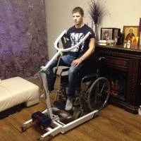 Передвижной подъемник для инвалидов с электроприводом SAVVA TPS-2