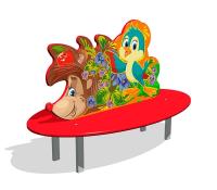 Скамейка детская «Ежик» Zion