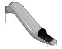 Горка из нержавеющей стали, прямая, закрытая, высота 1500 мм Шелби