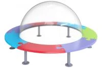 Уличная детская карусель «Колесо HDPE» Rcreation