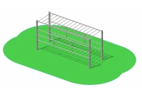 Тренажер для инвалидов «Рукоход горизонтальный»