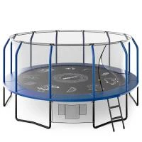 Батут UNIX Line SUPREME GAME 16 ft (Blue)