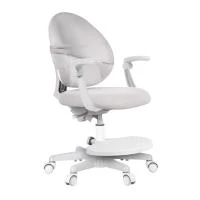 Детское кресло Anatomica Arriva с подлокотниками и подставкой для ног серый