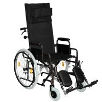 Кресло-коляска инвалидная механическая с высокой спинкой Мега-Оптим 514 А