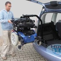 Кран для погрузки инвалидных кресел-колясок