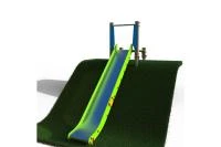 Детская уличная горка "На склоне (с зацепами)" Rcreation