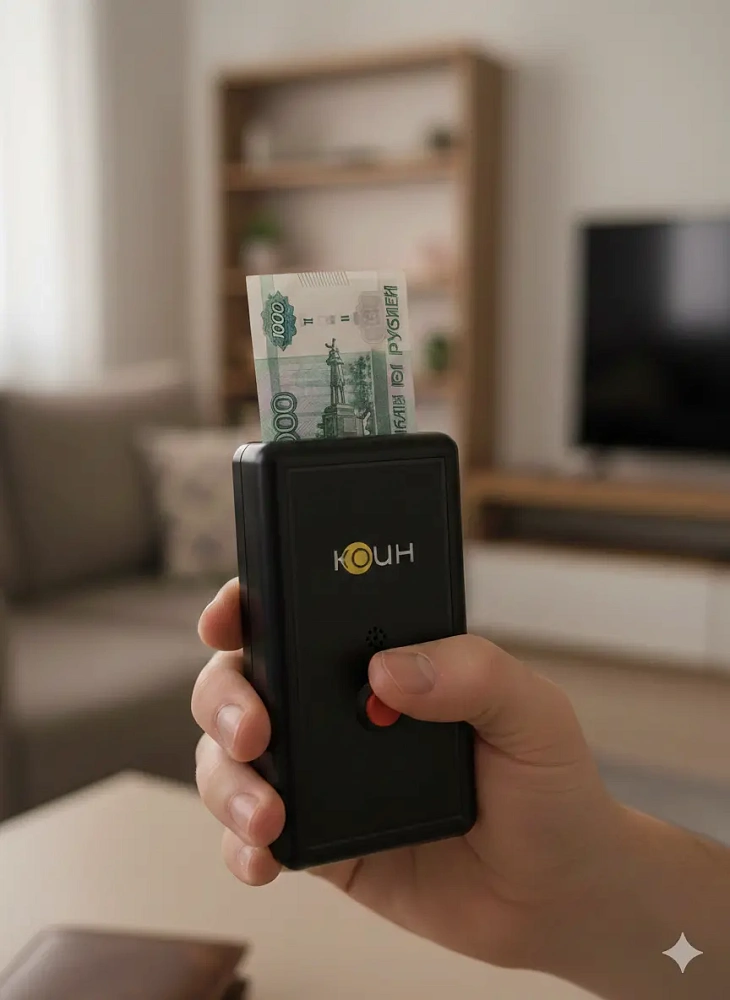 Определитель номинала купюр с речевым сопровождением «КОИН»