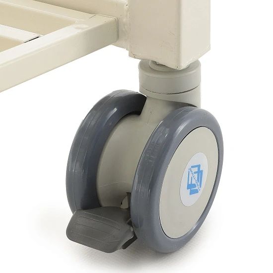 Кровать электрическая Med-Mos DB-7 (MЕ-2018Н-00) (2 функции) с полкой и накроватным столиком