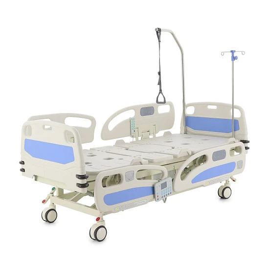 Кровать электрическая Med-Mos DB-2 (MЕ-4059П-02) (7 функций) с панелями управления в боковых ограждениях