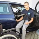 Инвалидный подъёмник в автомобиль с поворотным электроприводом