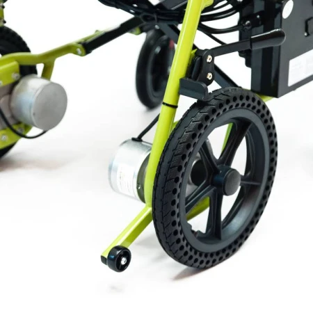 Суперлегкая электроколяска MET Compact 15 с пультом ДУ для сопровождающих лиц