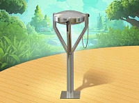 Лепестковый барабан ILdrum - 8 на стойке с антивандальным устройством