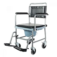 Инвалидная кресло-каталка с туалетным устройством Barry W2 (5019w2p)