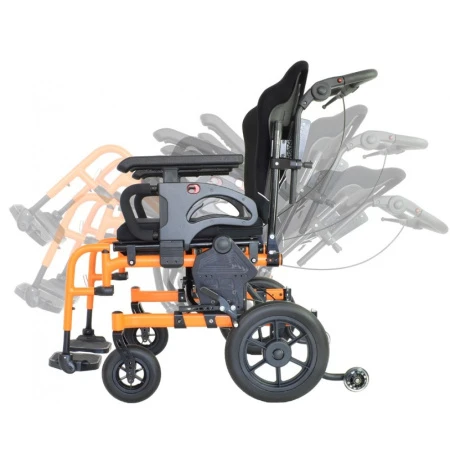 Кресло-коляска с ручным приводом активного типа Progeo Tekna Tilt Junior 2.0