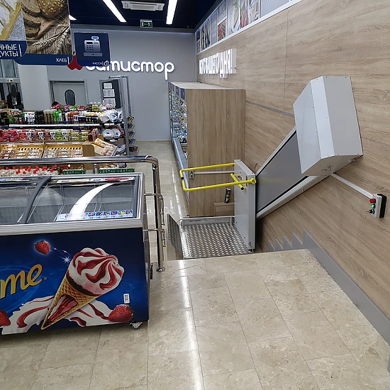 Наклонная подъемная платформа для инвалидов ИНВАЛИФТ