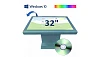 Интерактивный стол 32" (трансформер 90°) Интерпарта