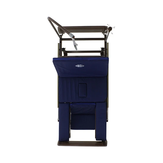 Кровать механическая Med-Mos YG-6 (ММ-2624Н-06/2124Н-04) ЛДСП с туалетным устройством и судном с крышкой, функцией «кардиокресло», в комплекте с матрасом