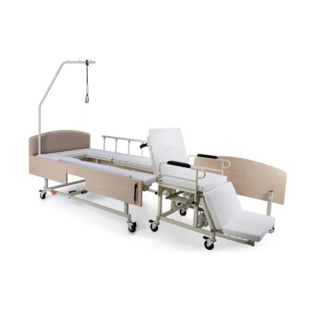 Кровать электрическая с т/у и встроенной кресло-каталкой BLY-1 (INTEGRA) (ложе 100см) Кровать электрическая с т/у и встроенной кресло-каталкой BLY-1 (INTEGRA) (ложе 100см)