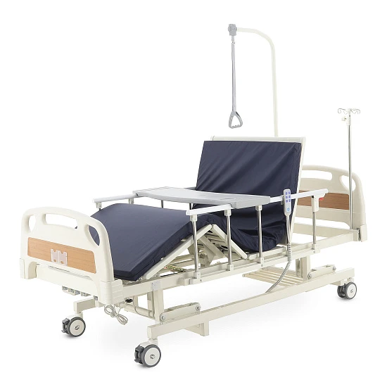 Кровать электрическая Med-Mos DB-6 MЕ-3018Н-05/МЕ-3018Д-04/МЕ-3018Д-11 (3 функции) с удлинением ложа, с аккумулятором