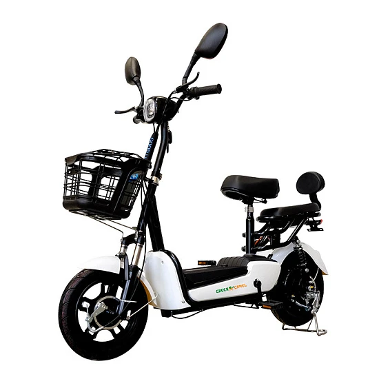 Электро мопед GreenCamel Тайфун 400 (400W 48V12Ah ) быстросъем