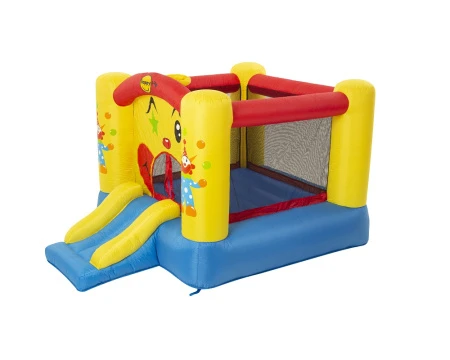Детский надувной Батут с горкой Забавный Клоун HAPPY HOP 9201