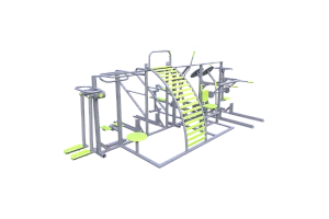 Уличный комплекс для инвалидов «Паратренажерный» Rcreation