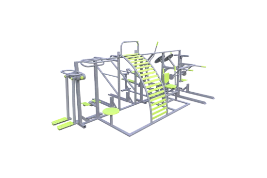Уличный комплекс для инвалидов «Паратренажерный» Rcreation