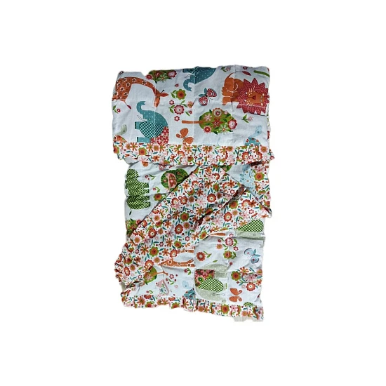 Утяжеленный плед с рюшами "Зоосад/Лютики" 120*150 ОМТ-17.З