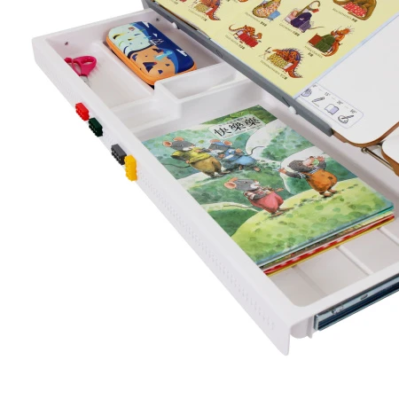 Парта-трансформер TCT Nanotec G6C+S с газ-лифтом белый