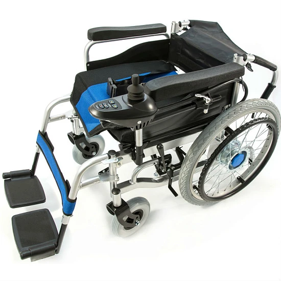 Инвалидная коляска с элетроприводом Мега-Оптим Fs 101a-46