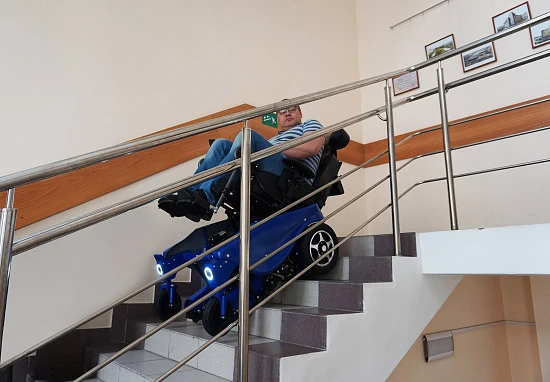 Электроколяска ступенькоход Caterwil GTS4