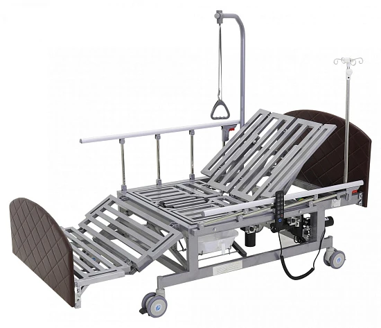 Кровать электрическая Med-Mos DB-11А (МЕ-5228Н-00) темный стандарт