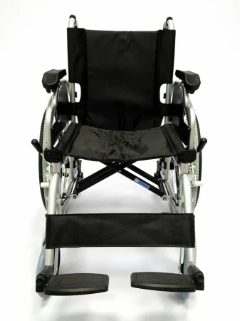 Кресло-коляска инвалидная складная комнатная/прогулочная алюминиевая, вариант исполнения LY-710 903