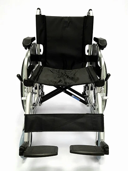 Кресло-коляска инвалидная складная комнатная/прогулочная алюминиевая, вариант исполнения LY-710 903