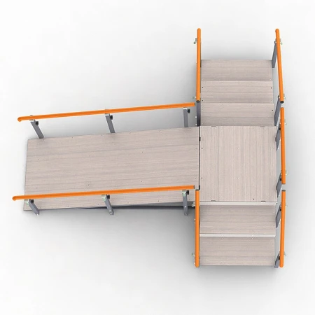 Горка для ходьбы взрослая Hpl-пластик Конмет Холдинг Сн-70.02.11