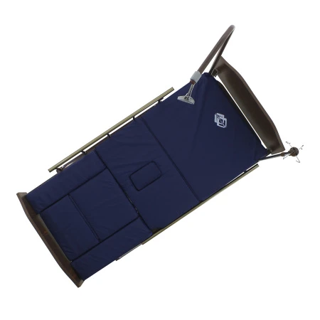 Кровать механическая Med-Mos YG-6 (ММ-2124Н-12) ЛДСП с туалетным устройством и судном с крышкой, функцией «кардиокресло», в комплекте с матрасом