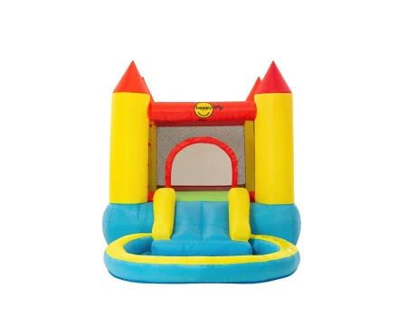 Надувной батут с горкой "Загадочный замок" HAPPY HOP 9820