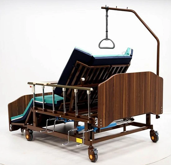 Кровать механическая с переворотом, т/у, матрасом и со столиком BLY-1 (REMEKS XL) (120см)