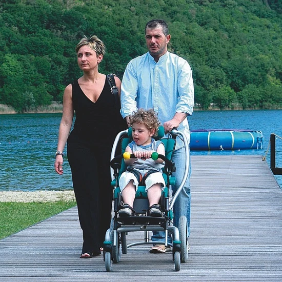 Детская инвалидная кресло-коляска Fumagalli Mitico Simple Fuori (прогулочная)