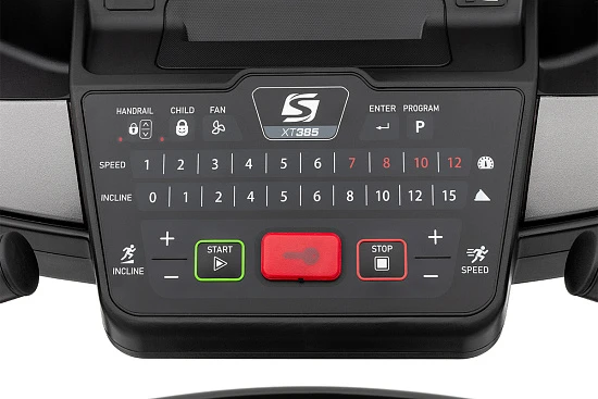 Беговая дорожка SPIRIT XT385 BLACK