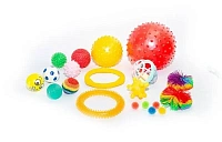 Комплект мячиков для тактильного восприятия