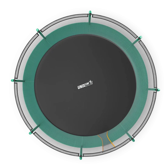 Батут UNIX Line SUPREME BASIC 14 ft (Green)