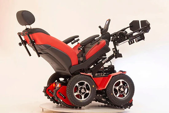 Электроколяска вездеход ступенькоход Caterwil GTS 4WD Lux