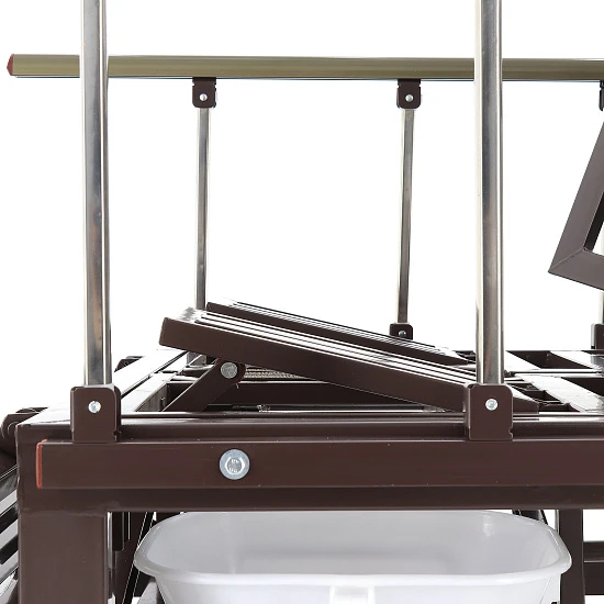 Кровать механическая Мед-Мос Е-45А (ММ-5124Н-10)