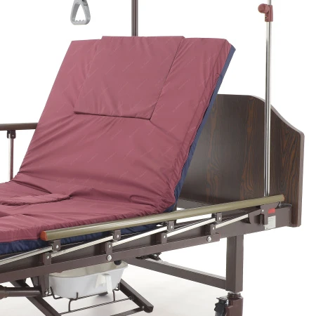 Кровать механическая Med-Mos с туалетным устройством и функцией «кардиокресло» Е-49 (MM-2120Н-10)