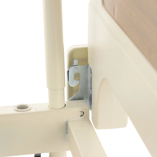 Кровать электрическая Med-Mos DB-7 (MЕ-2018Н-00) (2 функции) с полкой и накроватным столиком