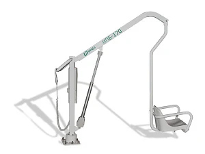 Подъемник для бассейна Енисей ИПБ-170Э (с электроприводом LINAK и аккумулятором)